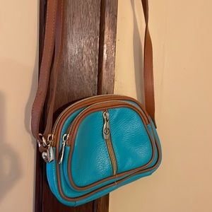 Valentina Genuine Leather Crossbody purse